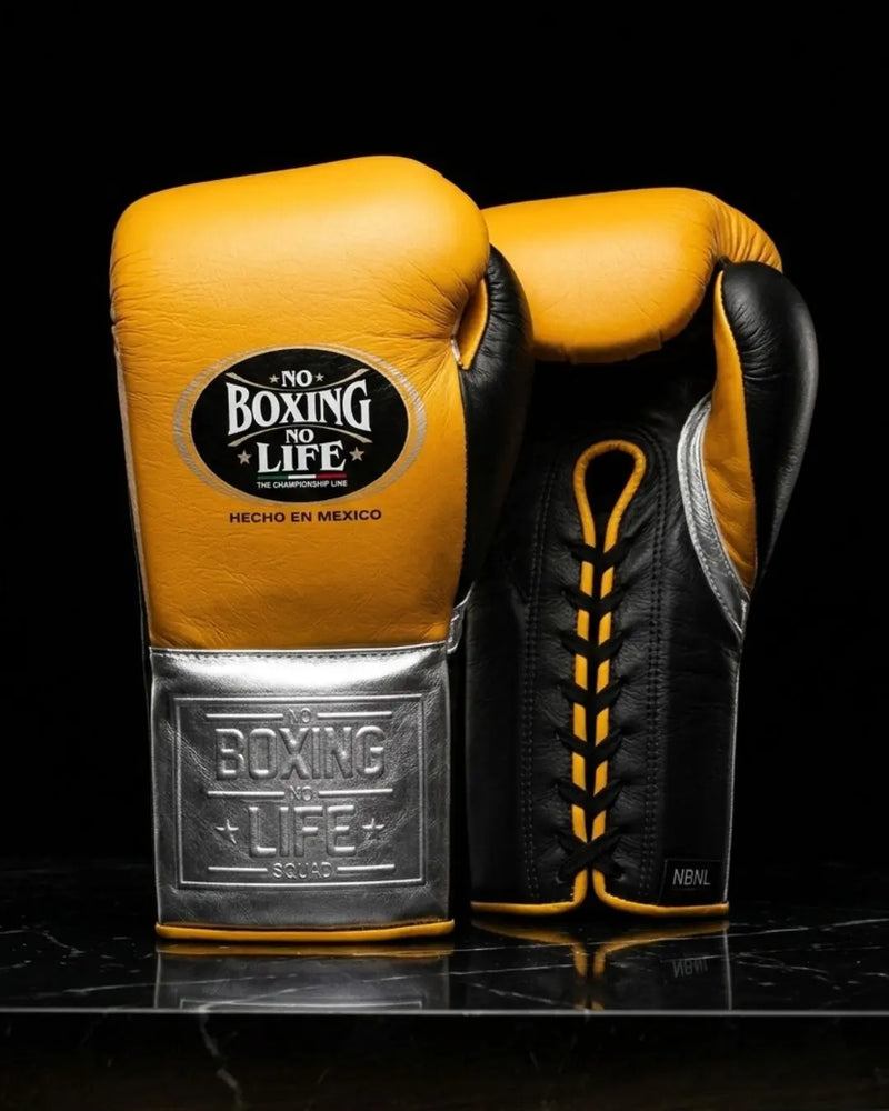 No Boxing No Life Boxing Gloves Amber