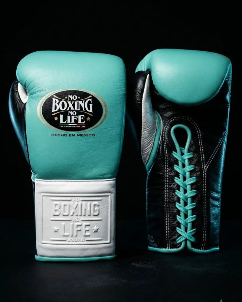 No Boxing No Life Boxing Gloves Mint Noir