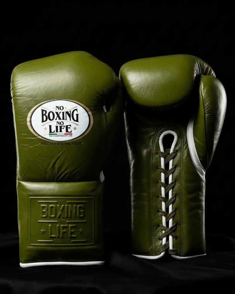 No Boxing No Life Boxing Gloves Olive
