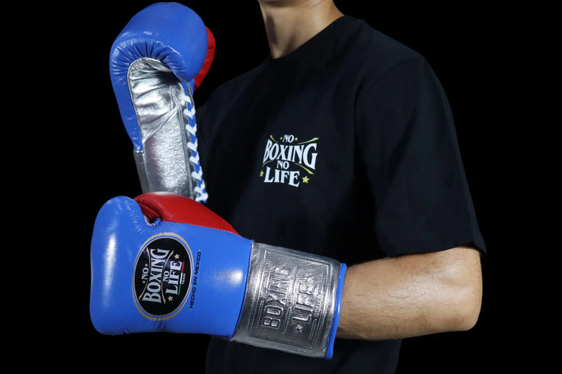 No Boxing No Life Boxing Gloves Royal Chrome