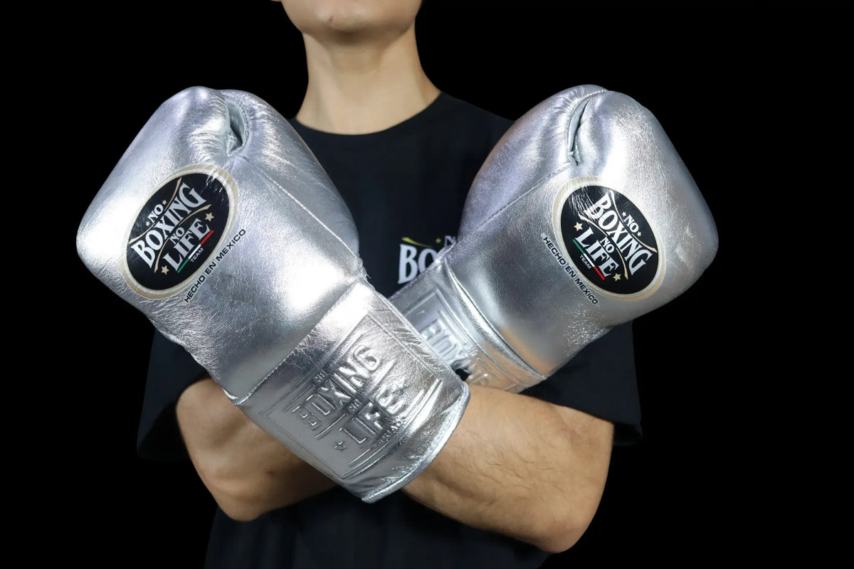No Boxing No Life Boxing Gloves Silver