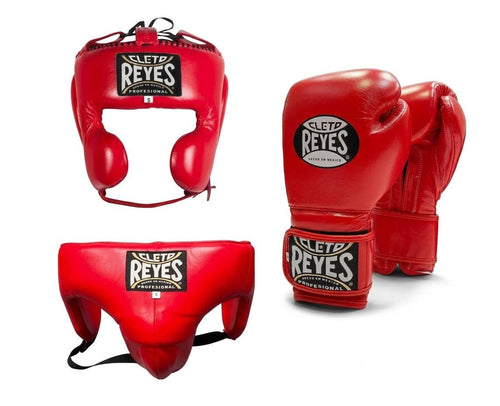 CR Boxing Sparring Set — Red
